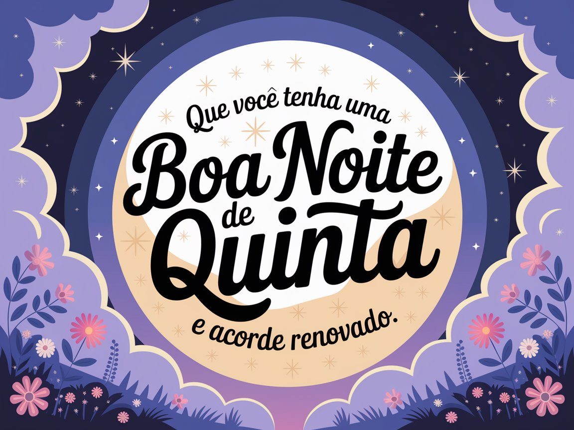 fim de quinta boa noite