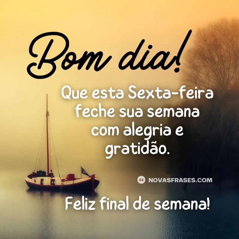 mensagens de bom dia sexta