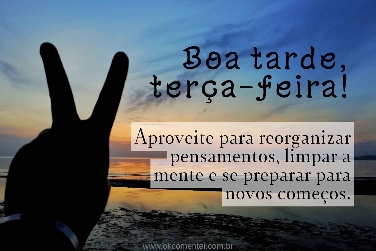 motivação para a tarde de terça