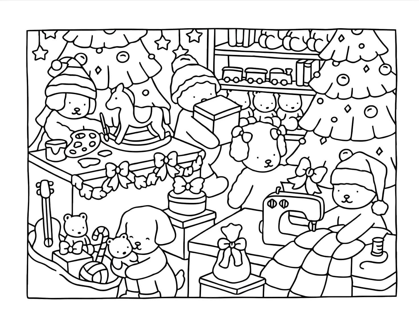 desenhos fofos para colorir