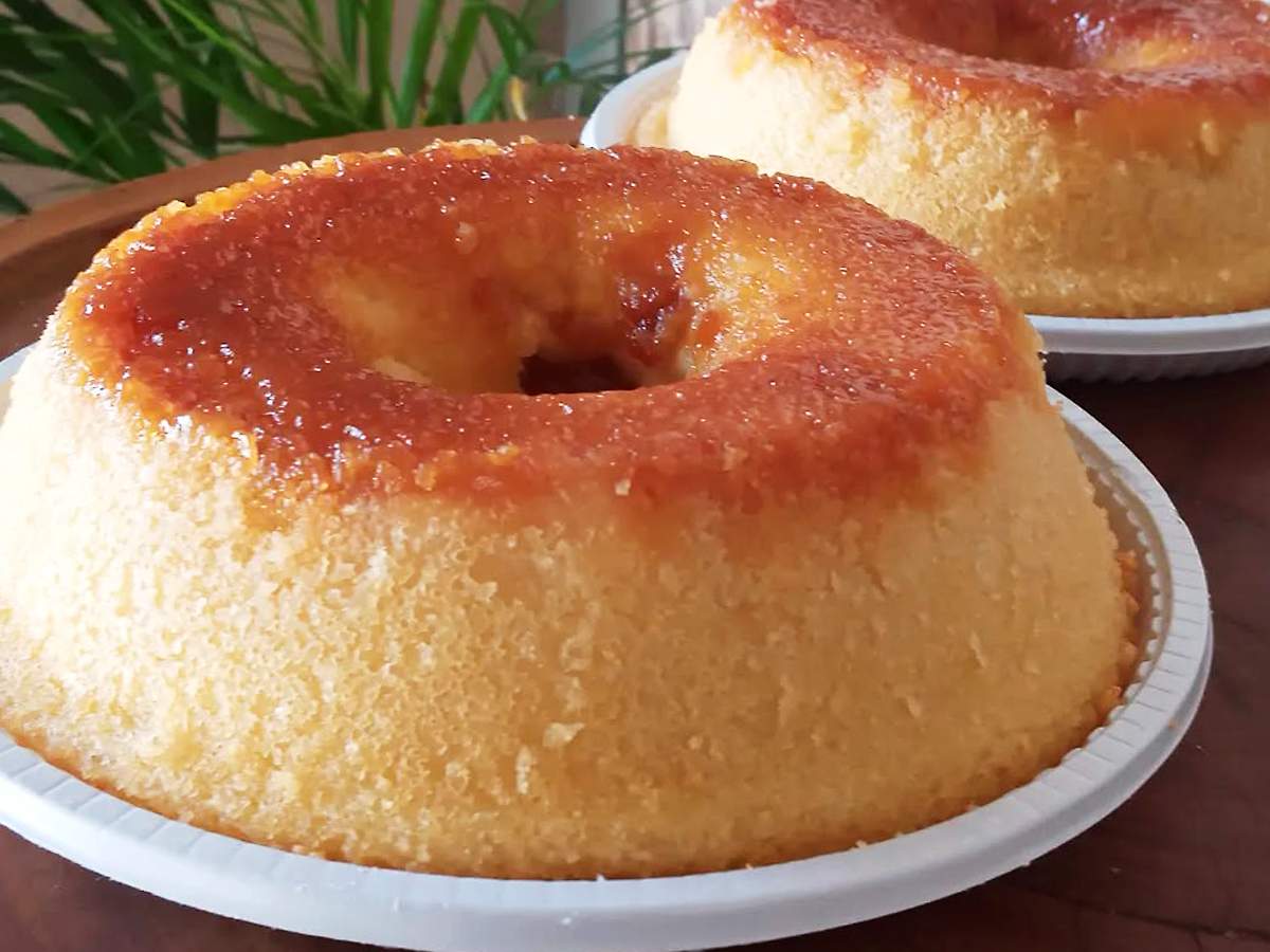 Bolo Caçarola Mineira (com leite condensado)
