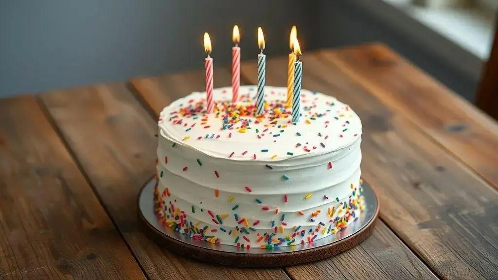 bolo de aniversário sem glúten