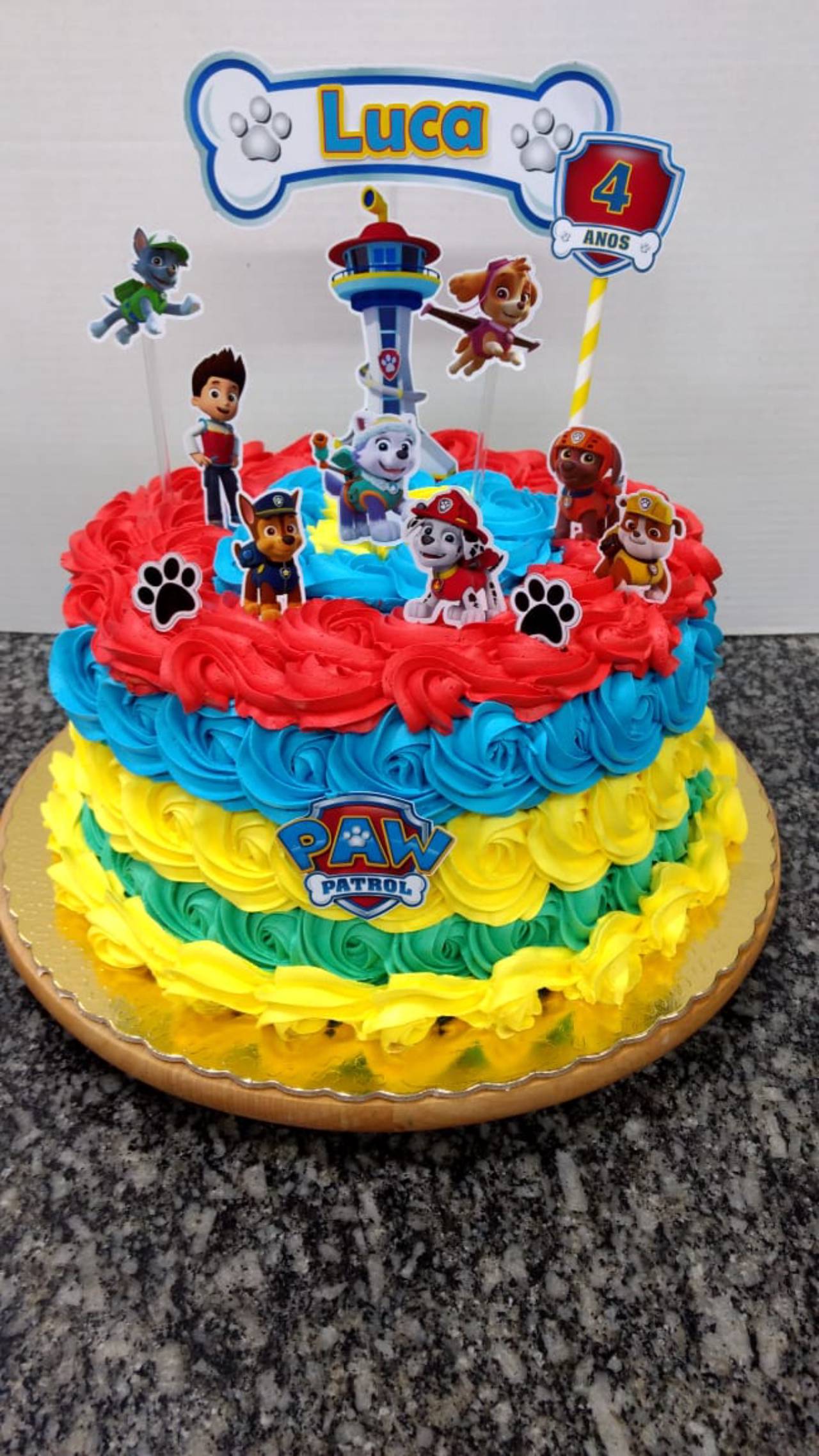 bolo chantininho infantil