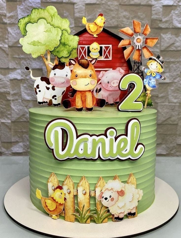 bolo de aniversário menino simples
