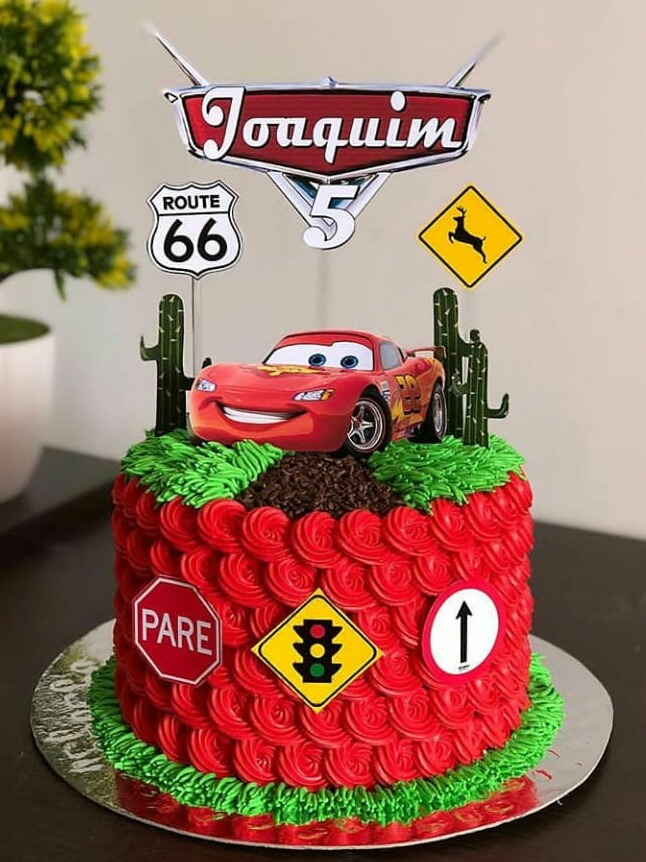 bolo de aniversário menino 5 anos