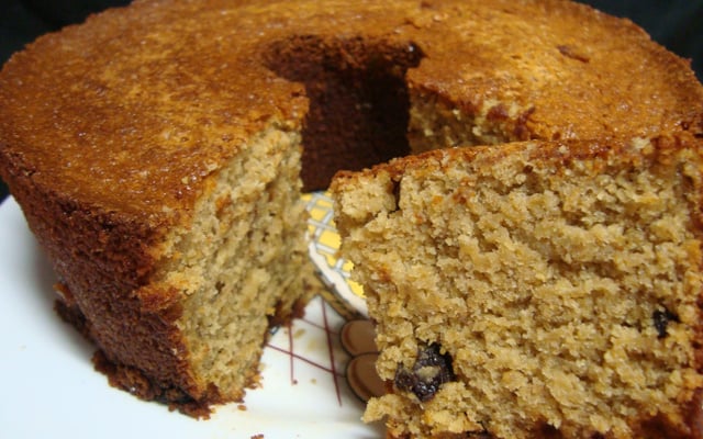 bolo de banana com aveia sem açúcar