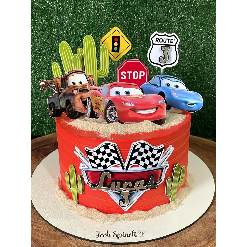 bolo de carros hot wheels