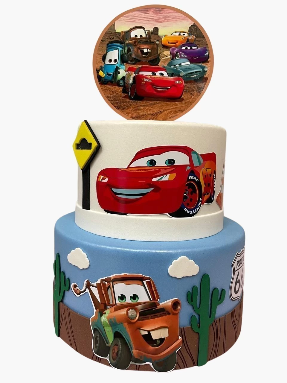 como fazer bolo de carros