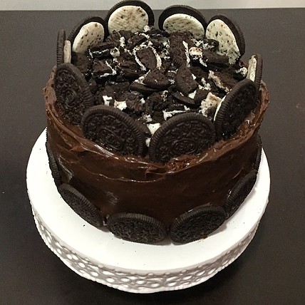 ideias criativas bolo biscoito recheado