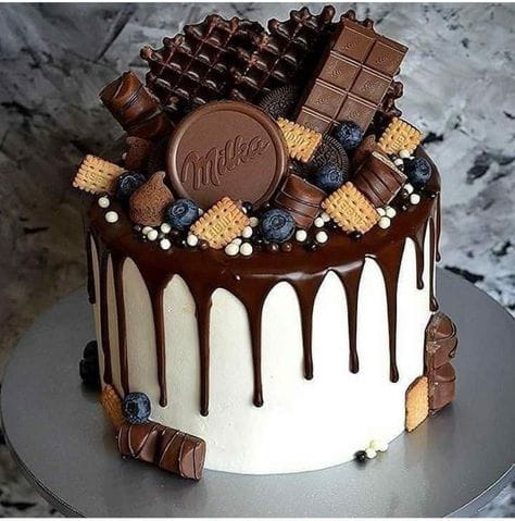 ideias criativas bolo biscoito recheado