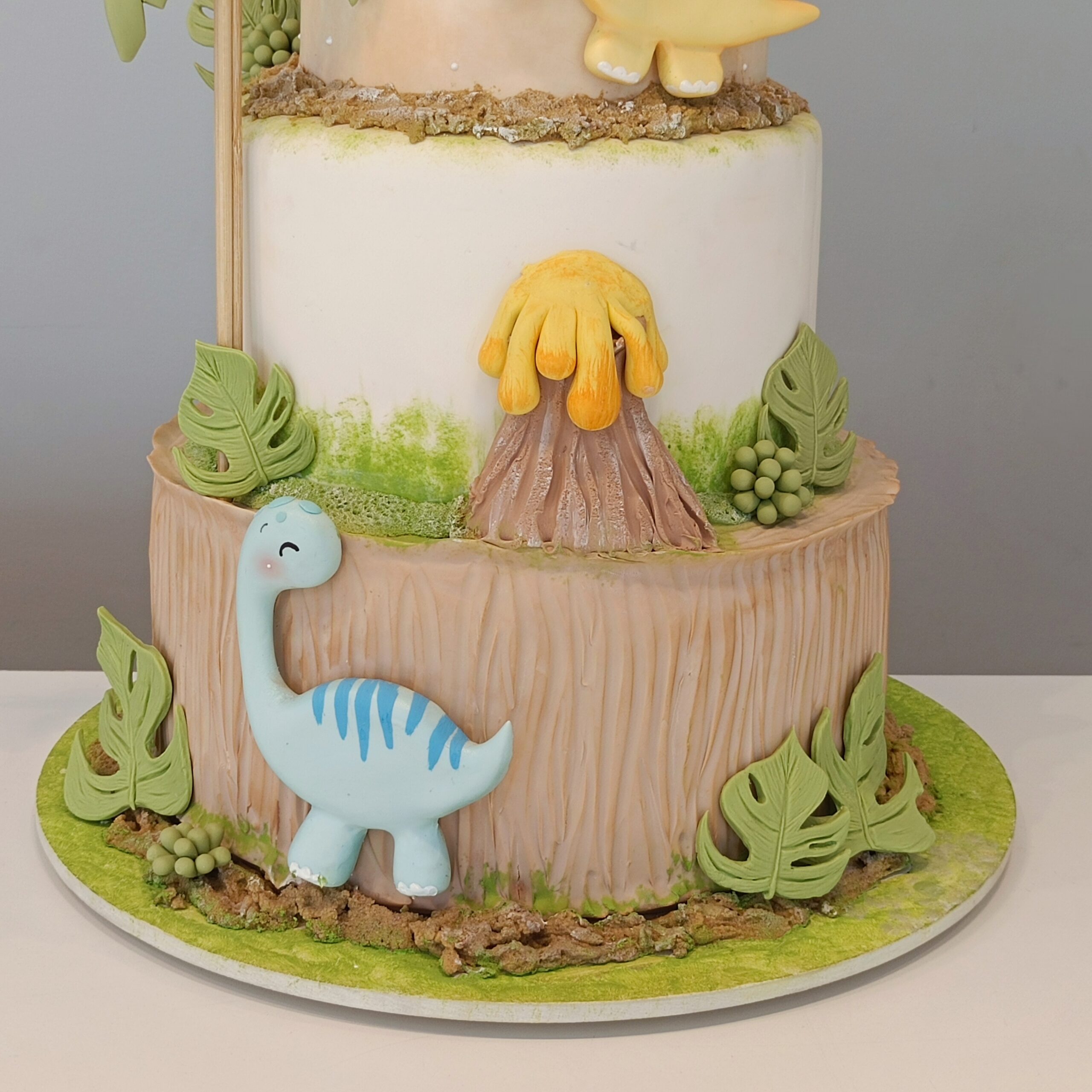 bolo dinossauro 3d