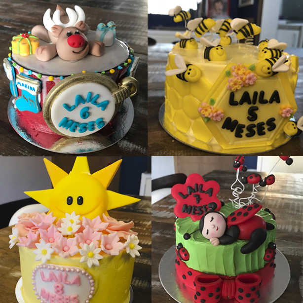 Os Melhores Temas de Bolo de Mesversário para Cada Mês do Bebê