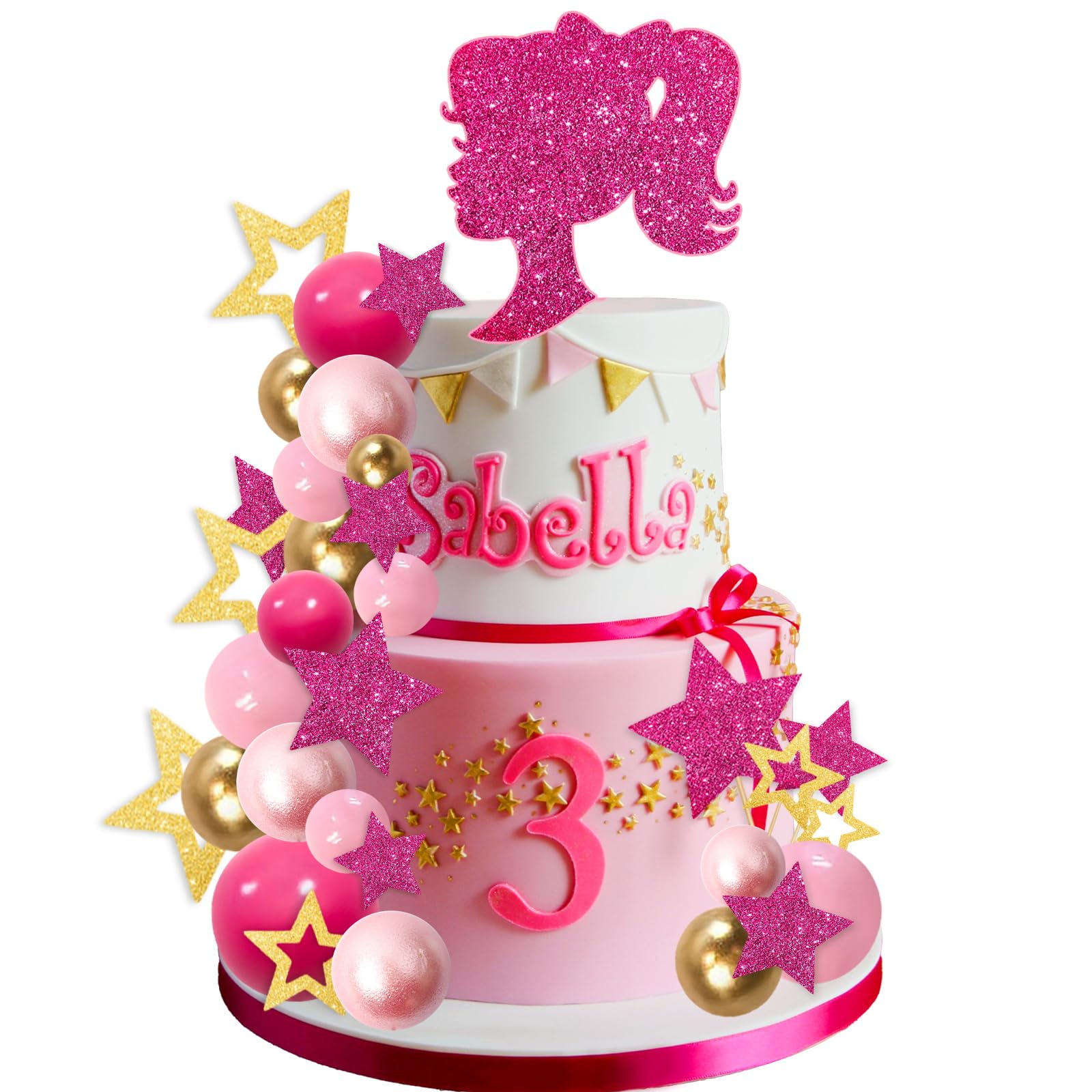 bolo rosa pink