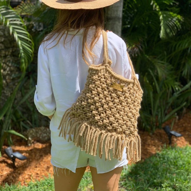 Tutorial bolsa de crochê com franja