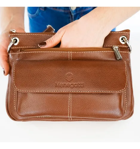 Bolsa Crossbody de Couro: Praticidade e Elegância no Seu Dia a Dia