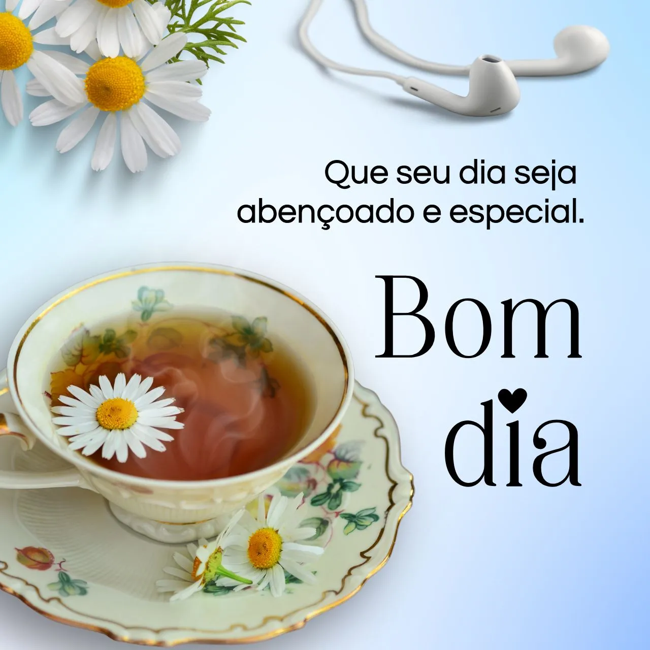 bom dia abençoado