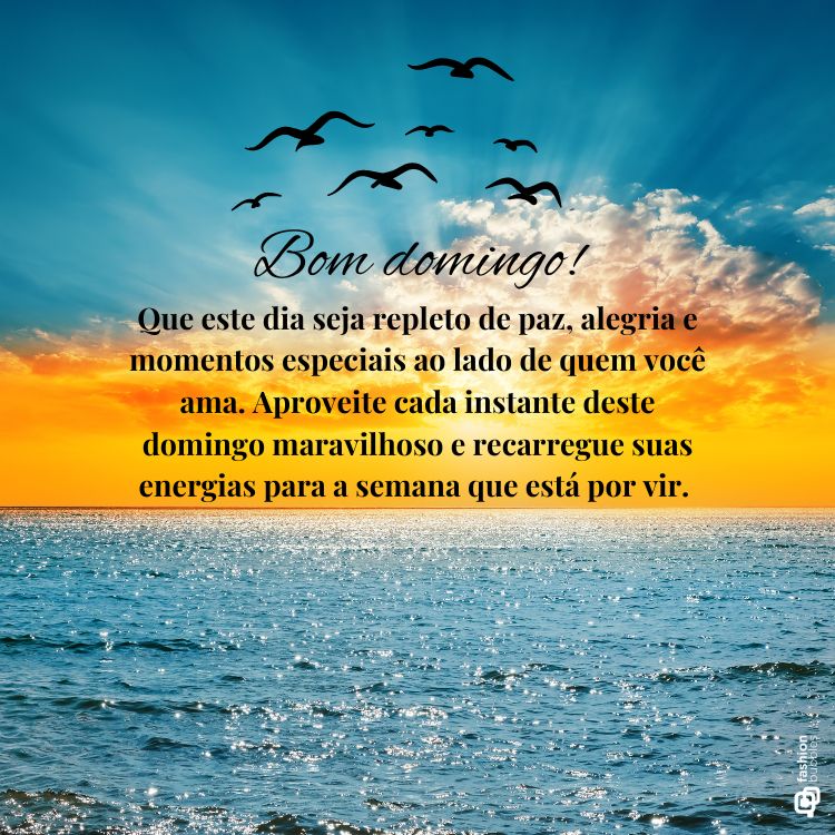bom dia abençoado por deus domingo