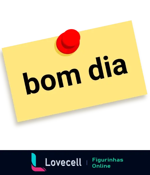 pacotes de figurinhas bom dia