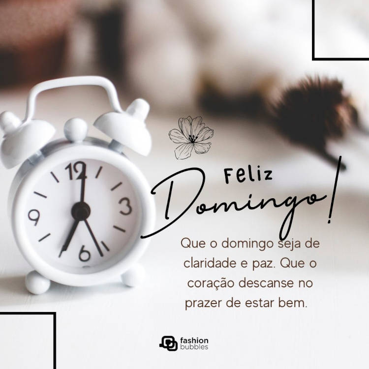 domingo de paz e alegria