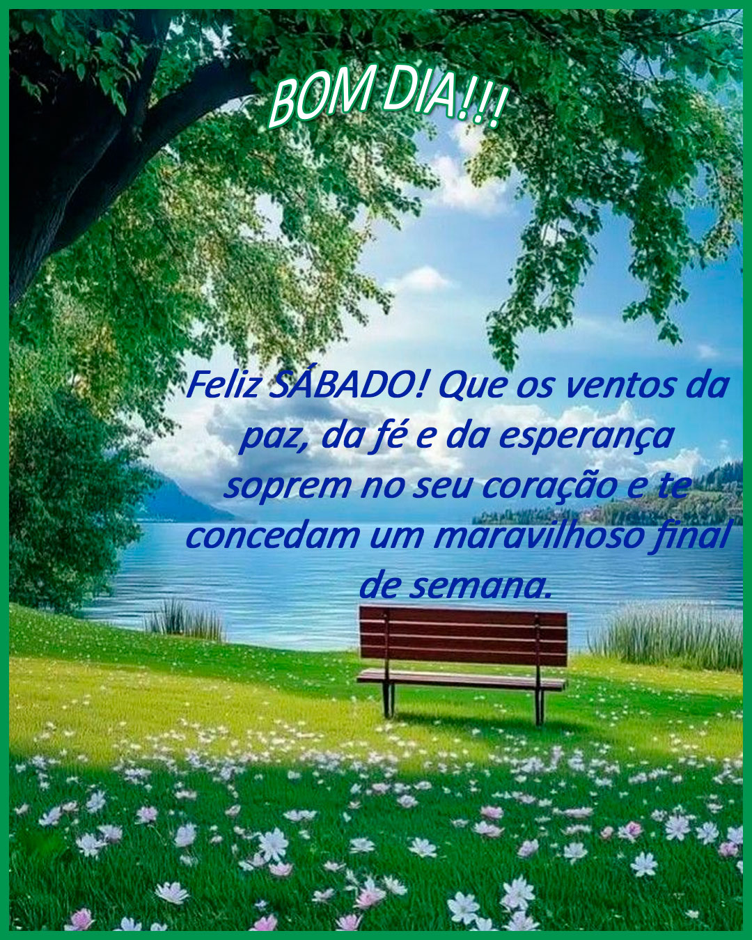 fim de semana com paz e amor