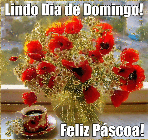 bom dia feliz pascoa