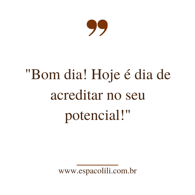 frases de bom dia para inspirar o dia