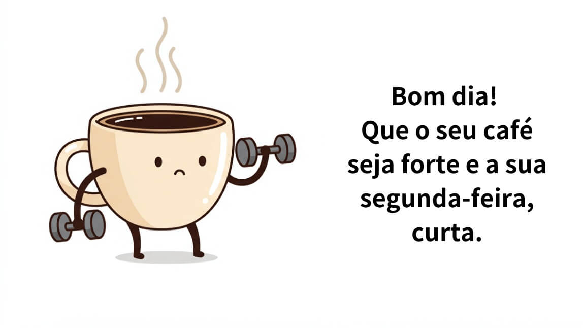 bom dia inspirador vs bom dia simples