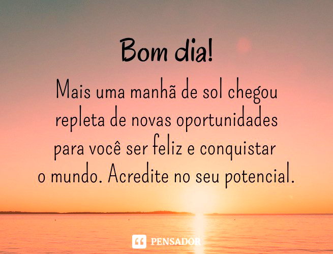 custo de mensagens de bom dia personalizadas