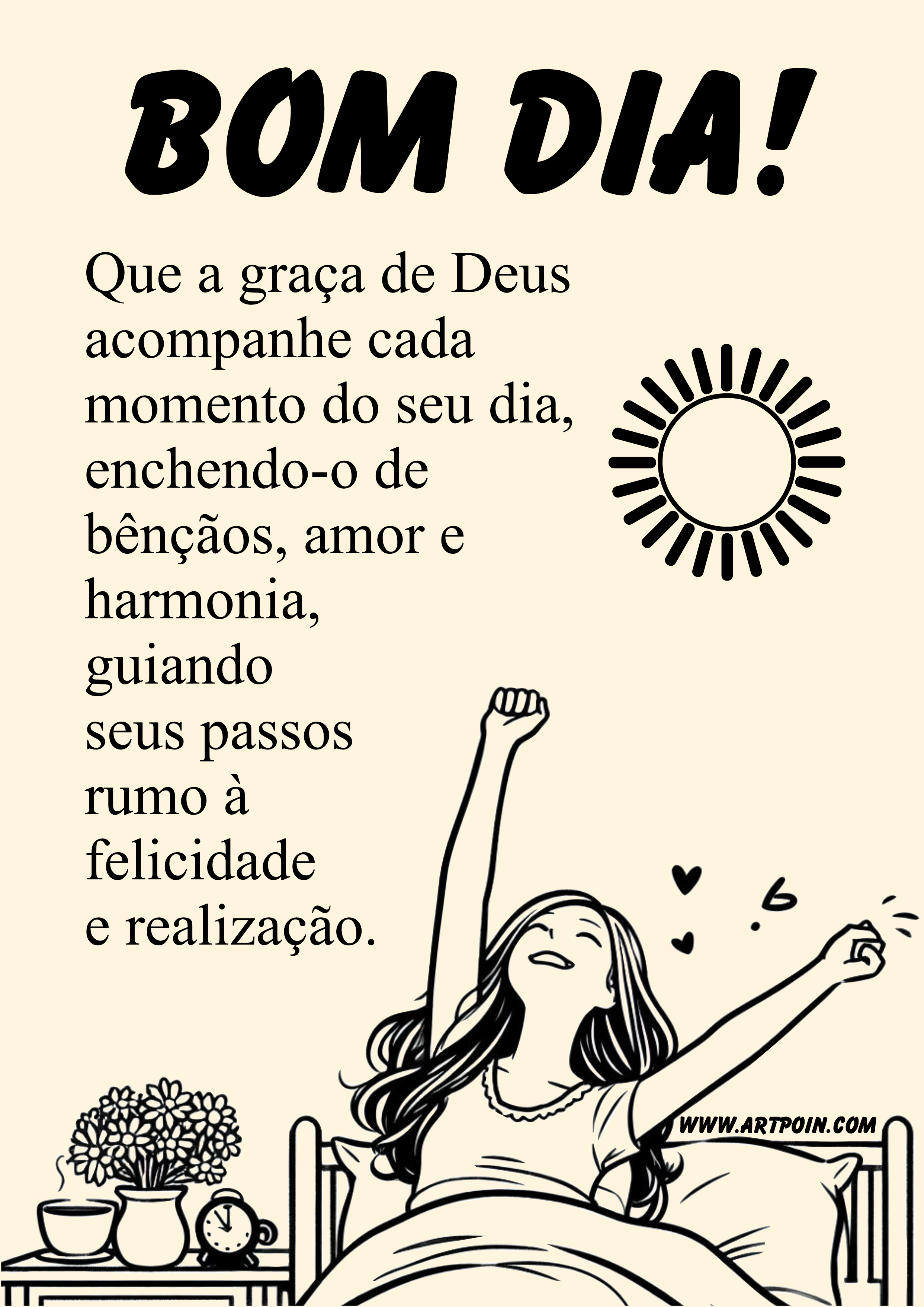 bom dia motivacional deus
