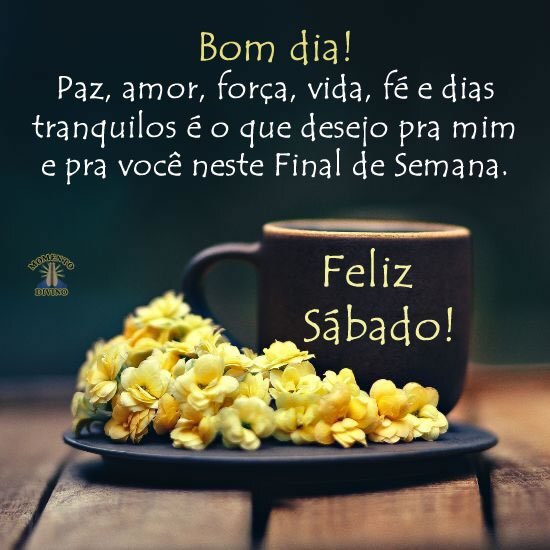 ótimo sábado para você