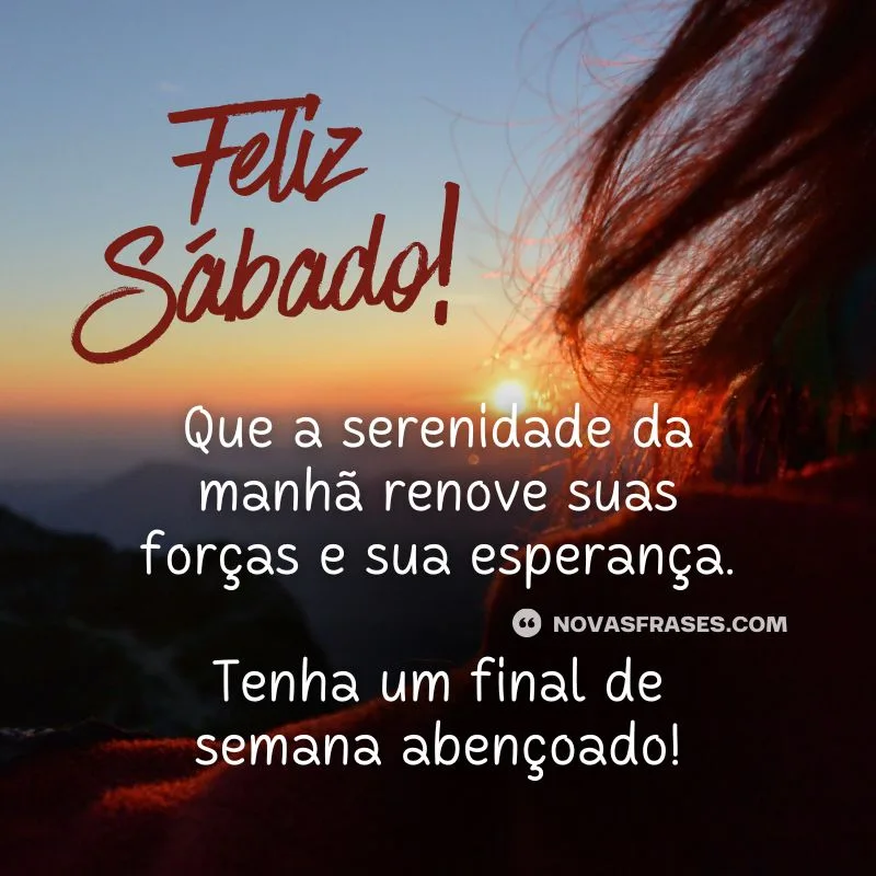 feliz sábado e bom final de semana