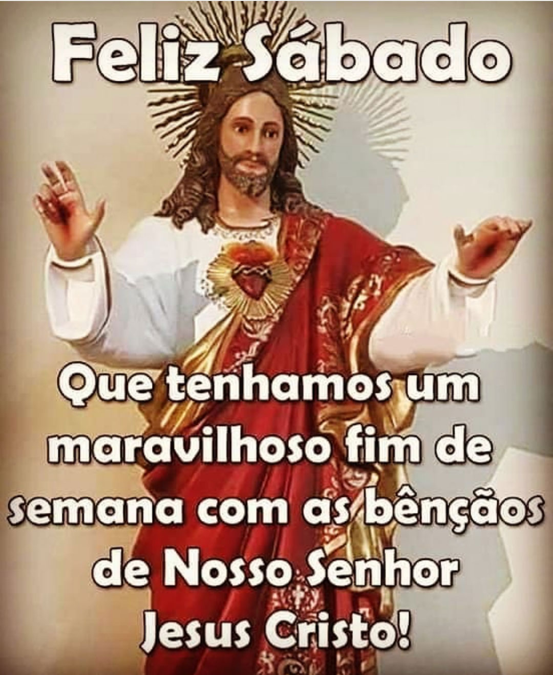 sábado de paz e alegria