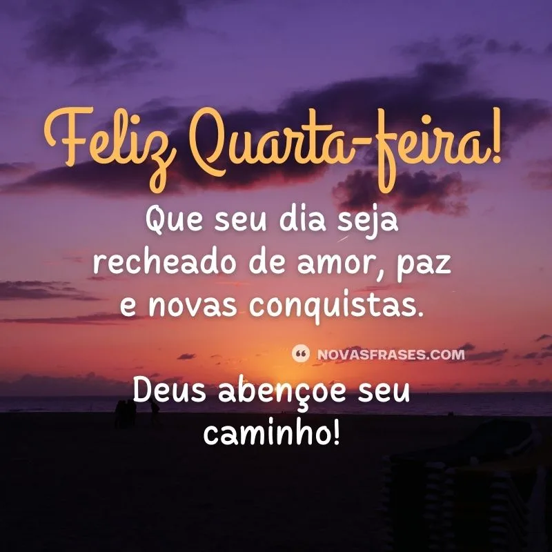 desejos de bom dia quarta-feira