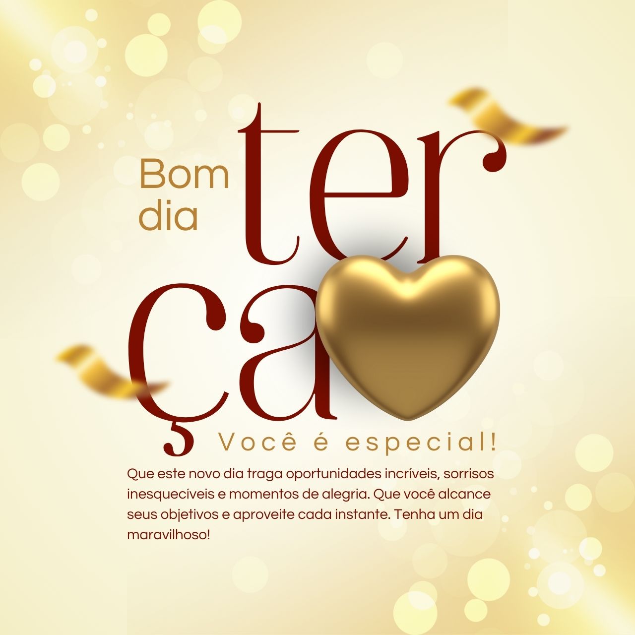 bom dia terça feira diferente