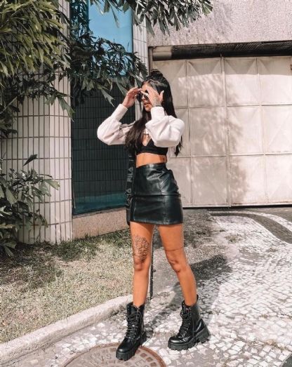 bota tratorada lisa
