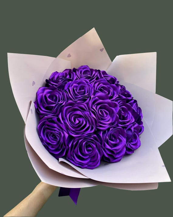 bouquet roxo