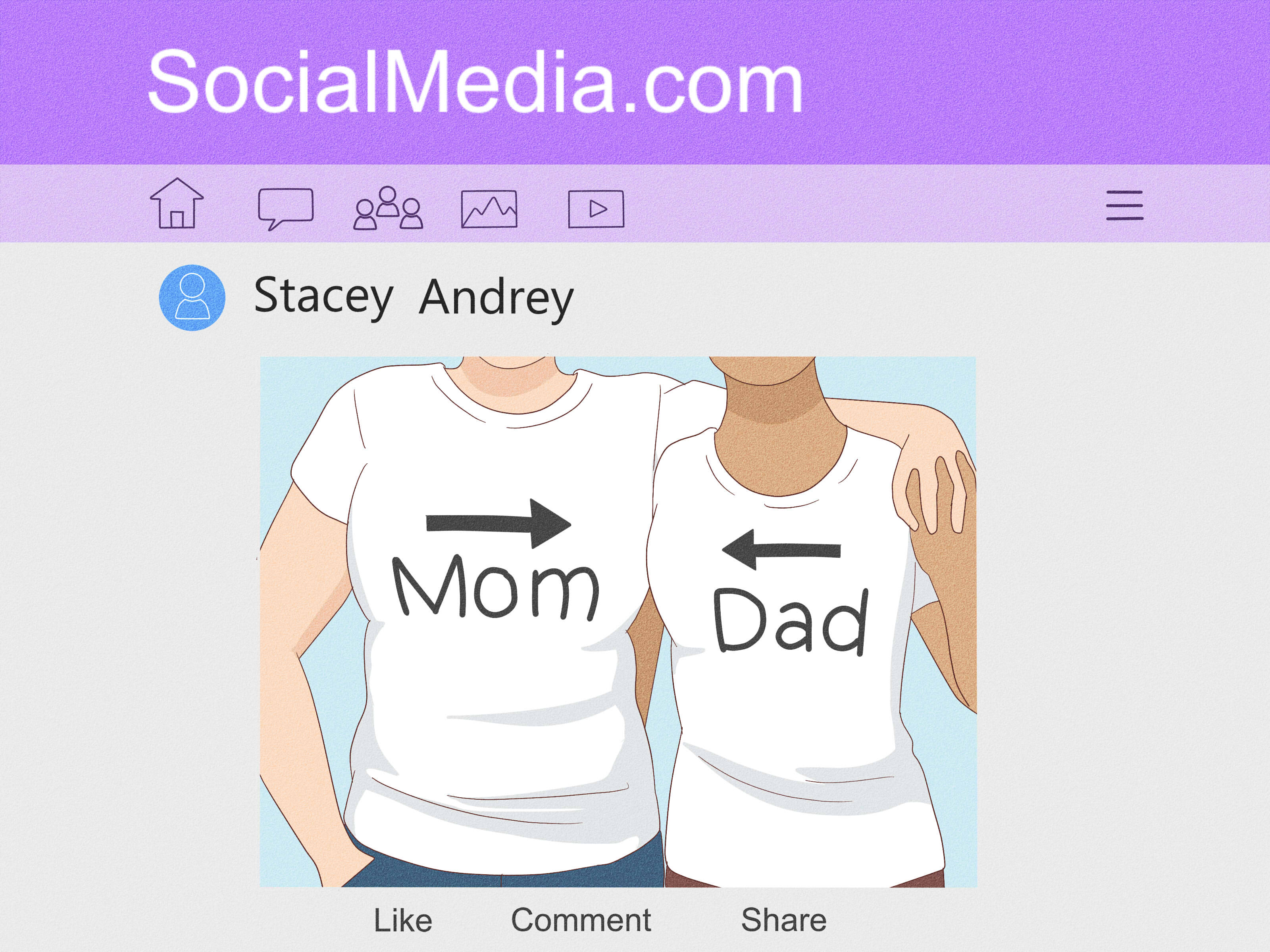 Como reagir a uma pegadinha de gravidez no Facebook