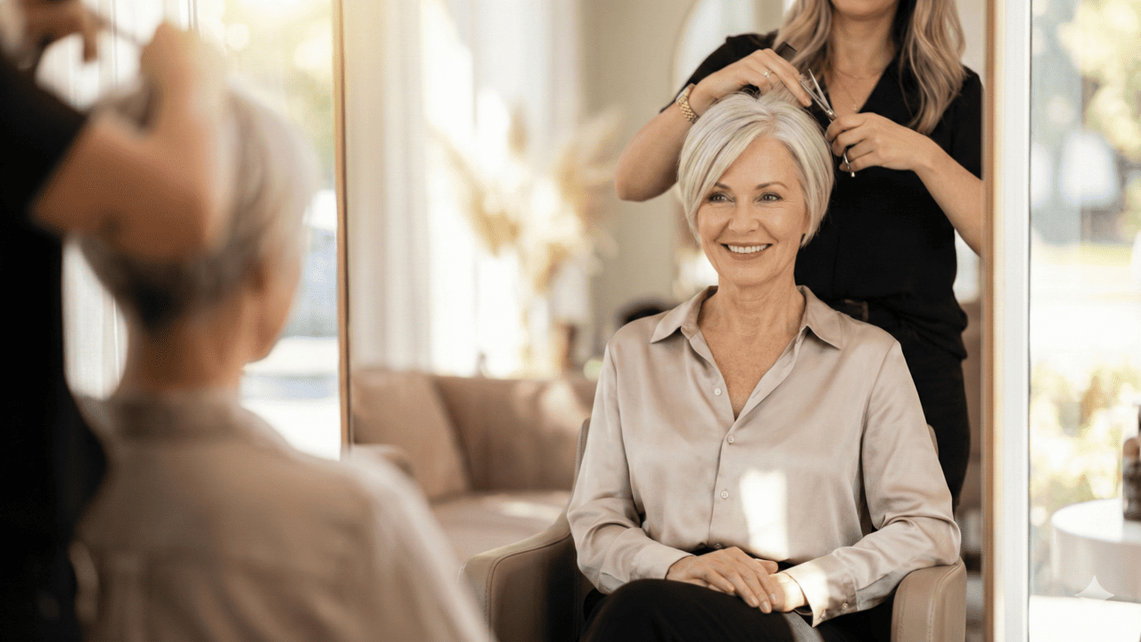 melhores cortes de cabelo para mulheres 50 anos