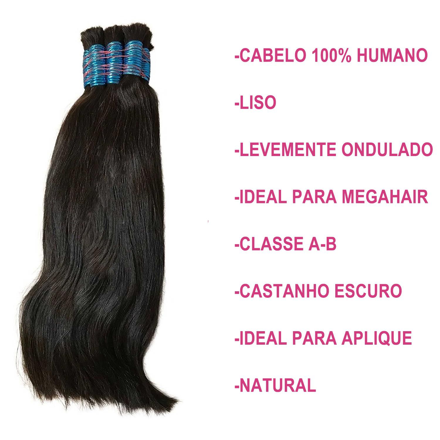 cabelo 65 cm liso