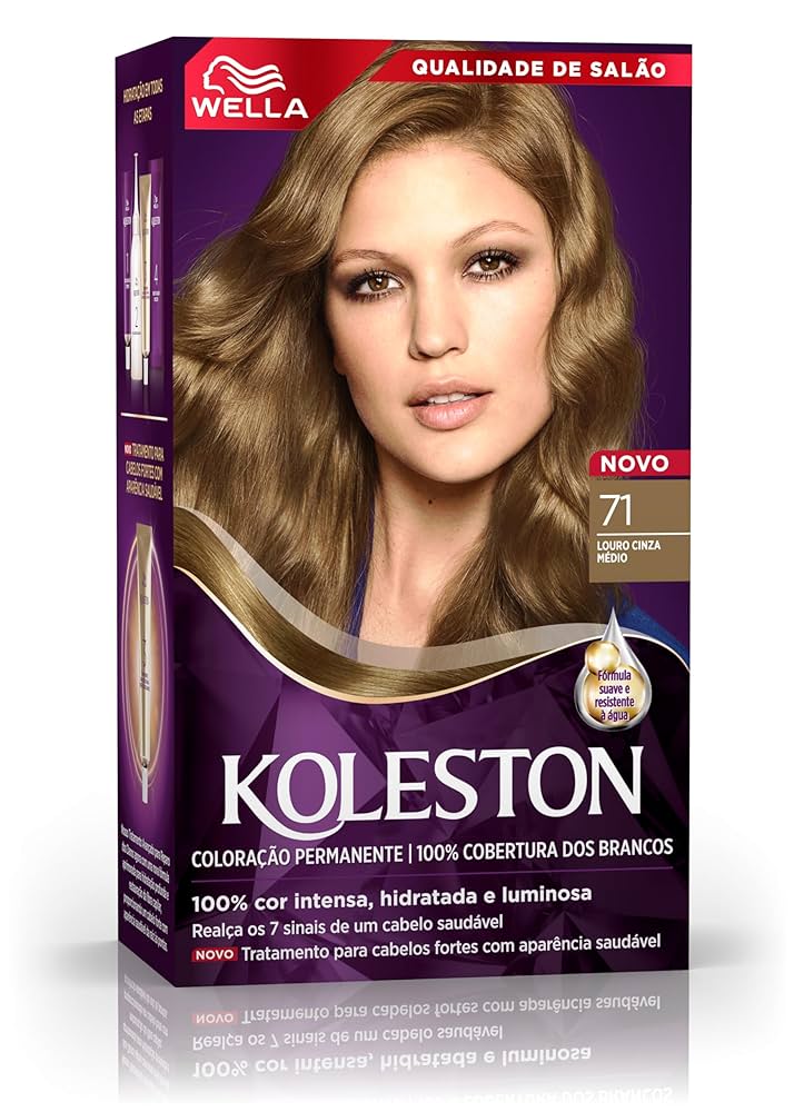 Lowell Color 8.1 Louro Claro Cinza