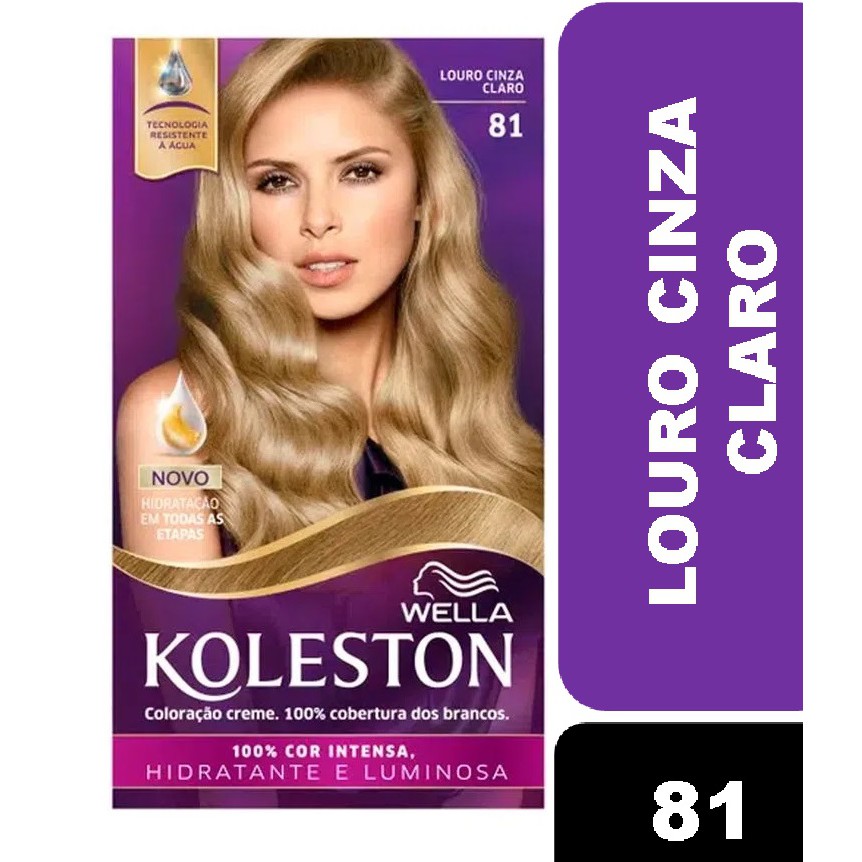 Lowell Color 8.1 Louro Claro Cinza