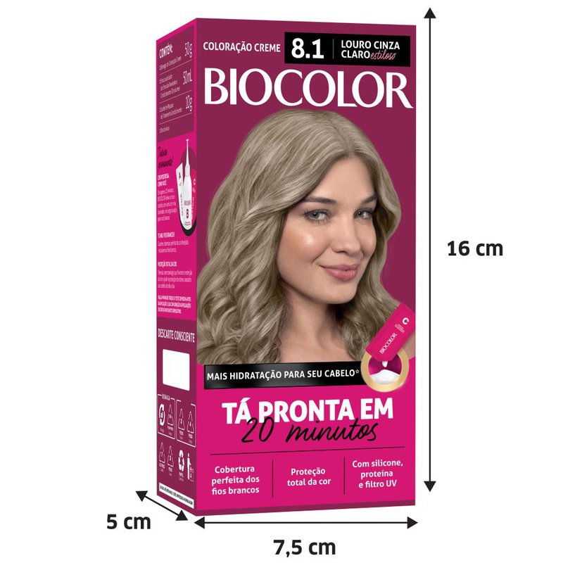 Bio Extratus 8.1 Louro Claro Acinzentado
