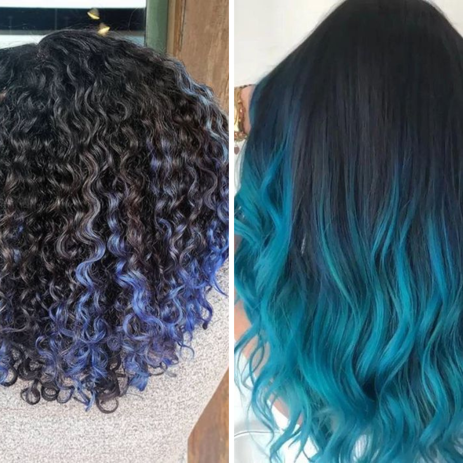 Cronograma Capilar Essencial para Manter o Cabelo Cacheado Azul Saudável e Brilhante