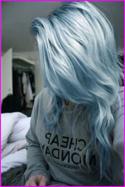 como fazer cabelo azul pastel em casa com anilina