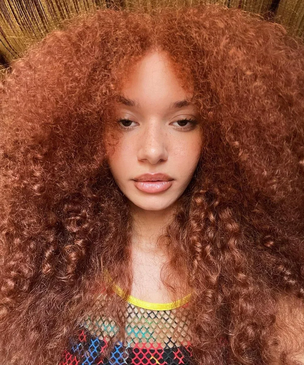 cabelo cacheado chocolate dourado ou acobreado qual escolher