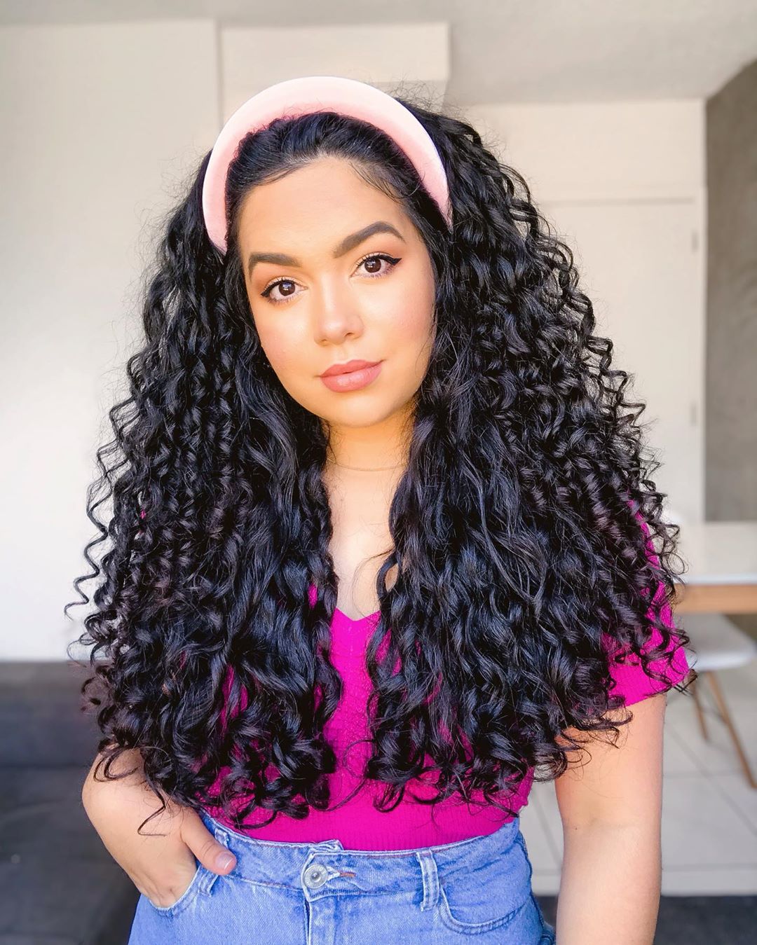 cabelo cacheado preto