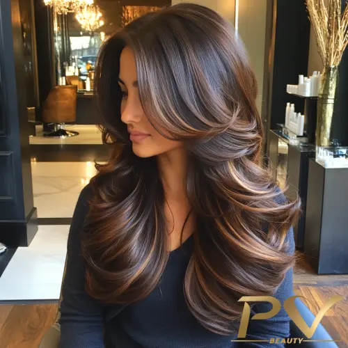 como manter mechas marrom dourado brilhantes em casa