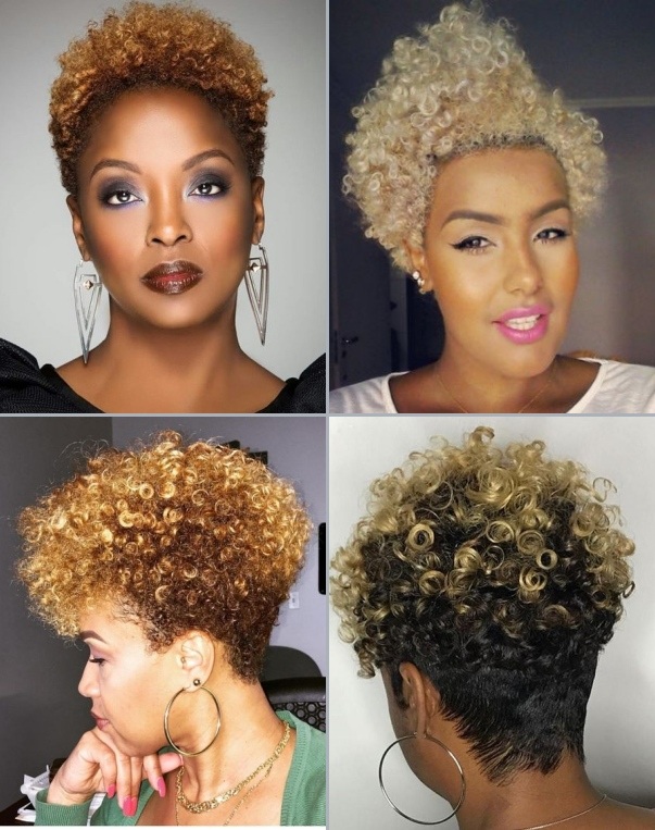 Cortes Modernos para Cabelo Crespo Loiro