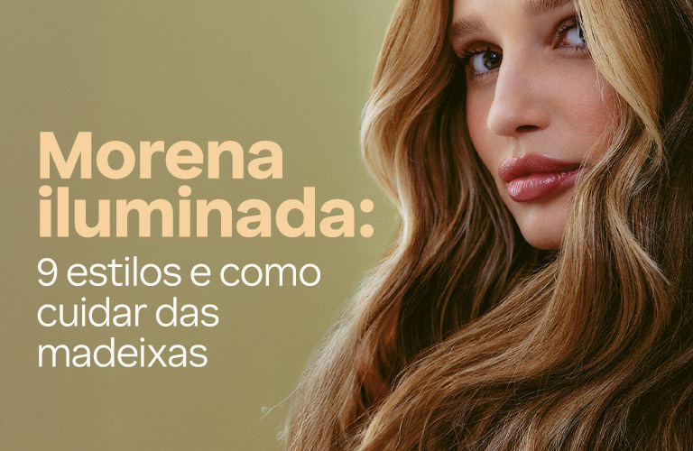 melhores tons de morena iluminada para long bob curto