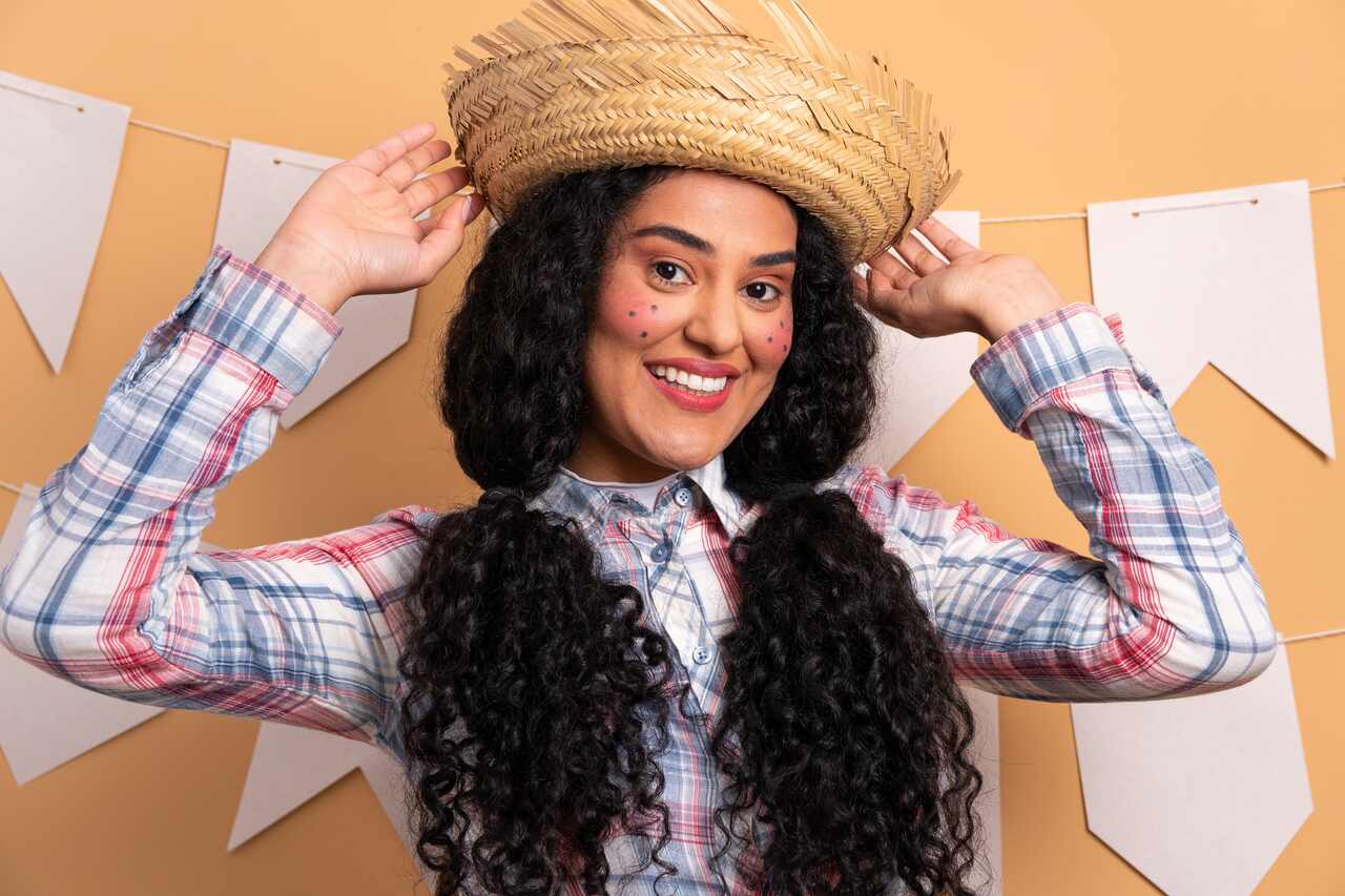 erros comuns ao fazer penteado de festa junina